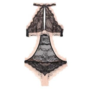 NWT Brescia Unlined in Black and Light Pink Size XS